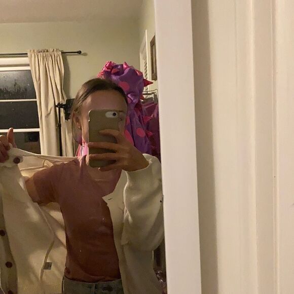 Bellacita Pink Open Back Twist Cropped Top XS - Picture 2 of 5